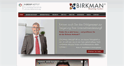 Desktop Screenshot of birkman.info